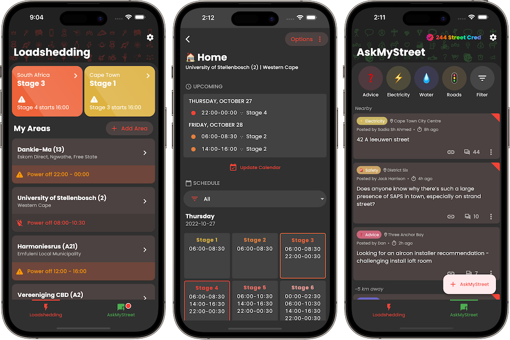 How much does it cost to build an app like EskomSePush